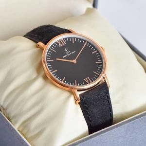 NEW KAPTEN & SON unisex - campina watch in black